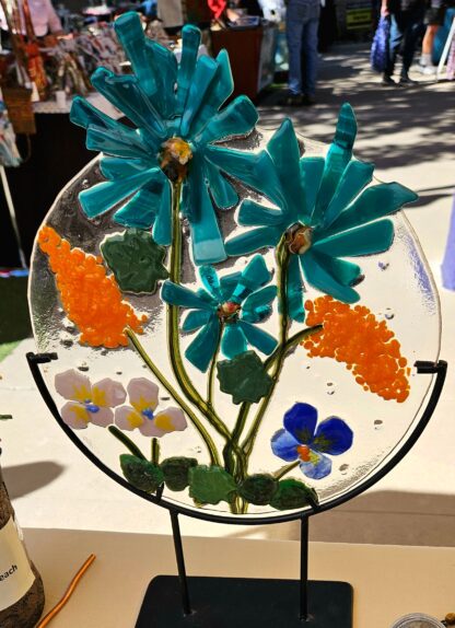Flower Plate and Stand